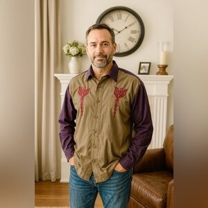 Studio X Men's Long Sleeve Shirt 3X